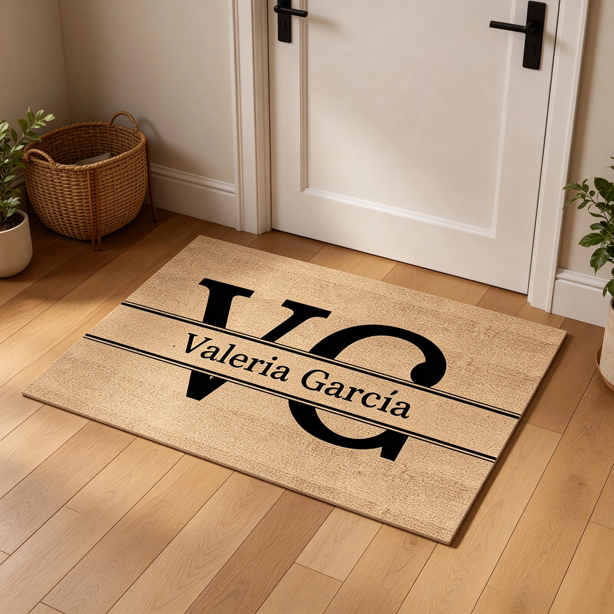 Nombre y apellido personalizados – Alfombra personalizada