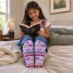 Afirmaciones de una cabrona chingona con tu nombre — Calcetines personalizados para ella